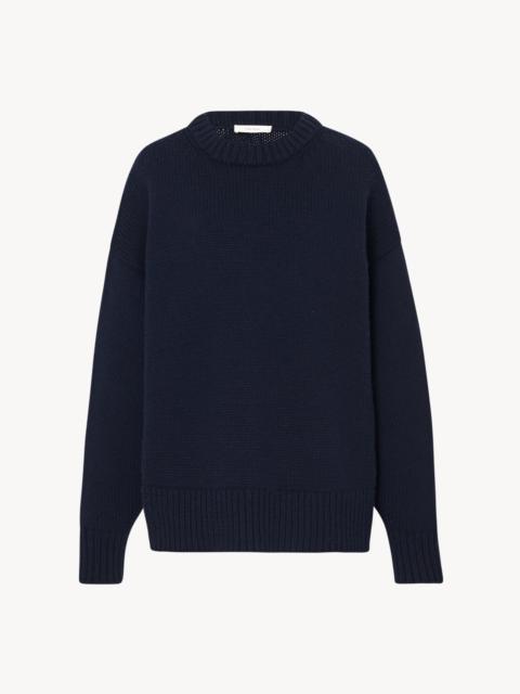 The Row Ophelia Top in Wool and Cashmere