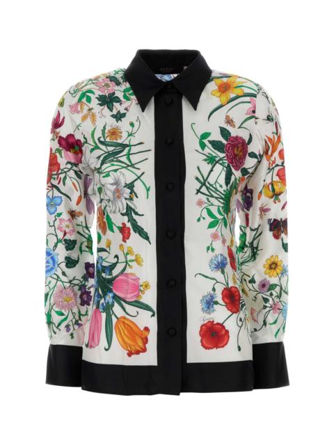 GUCCI Gucci Women Printed Twill Shirt