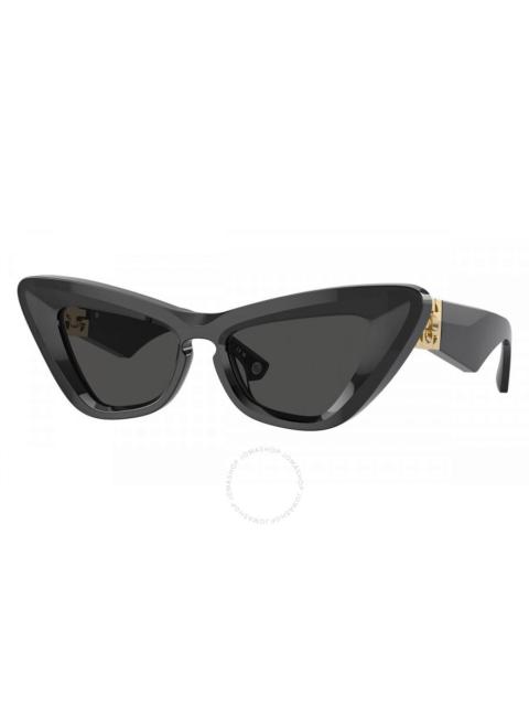 Burberry Burberry Dark Grey Cat Eye Ladies Sunglasses BE4421U 411287 51