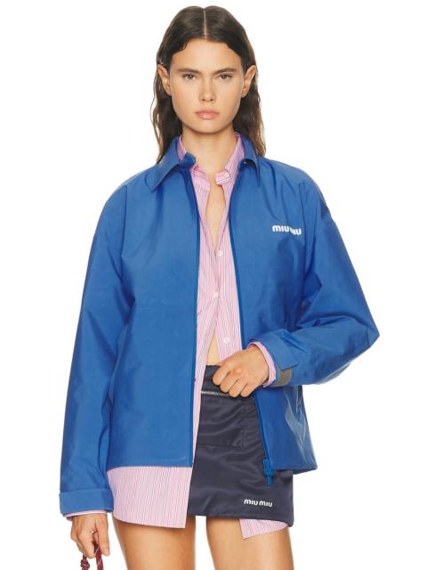 Miu Miu Tela Tecnica Jacket