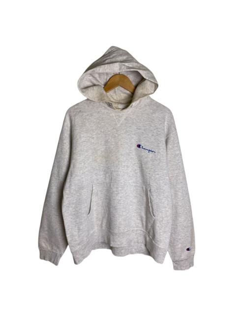 Other Designers Vintage - Vintage 90s Champion Small Logo Hoodie Large Made in USA