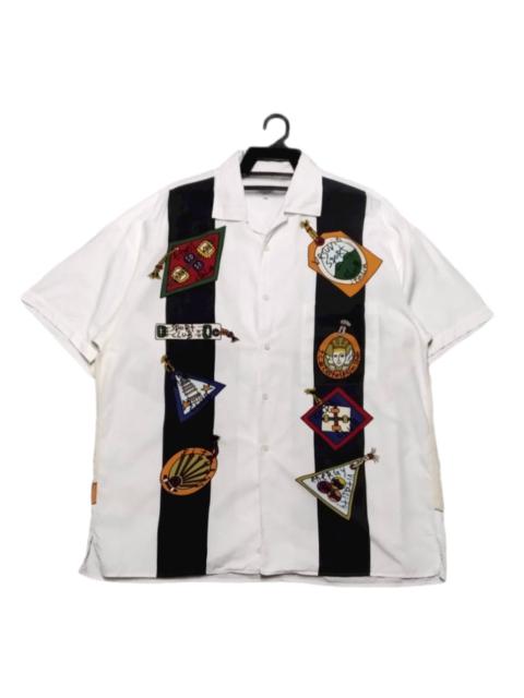 Other Designers Vintage Jc De Castelbajac Sport Printed Buttons Shirt