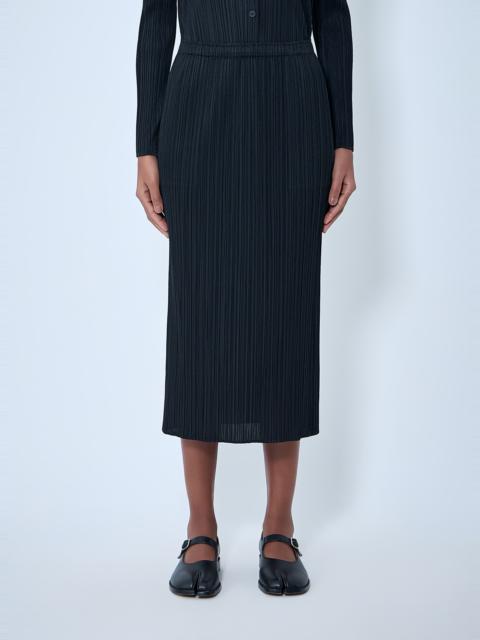 Pleats Please Issey Miyake Pleated Midi Skirt