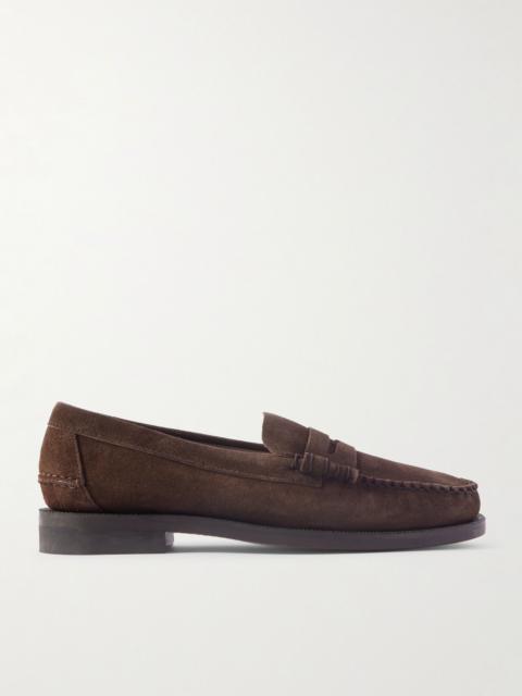 SEBAGO Classic Dan Suede Penny Loafers Brown