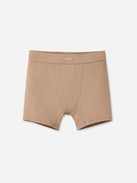 UGG ® Women's Alexiah Boy Short Rib LENZINGu2122 ECOVEROu2122 Viscose Blend Bottoms in Silver Taupe