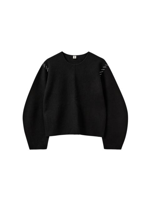 The Garment Oslo Oversized Wool Sweater black