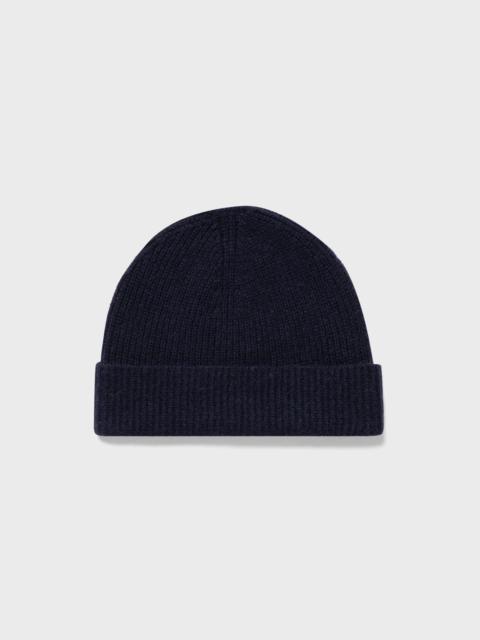 Sunspel Cashmere Ribbed Hat