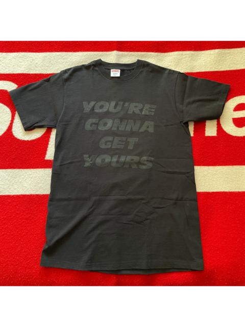 Supreme x Public Enemy - "You're Gonna Get Yours" Tee S/S06