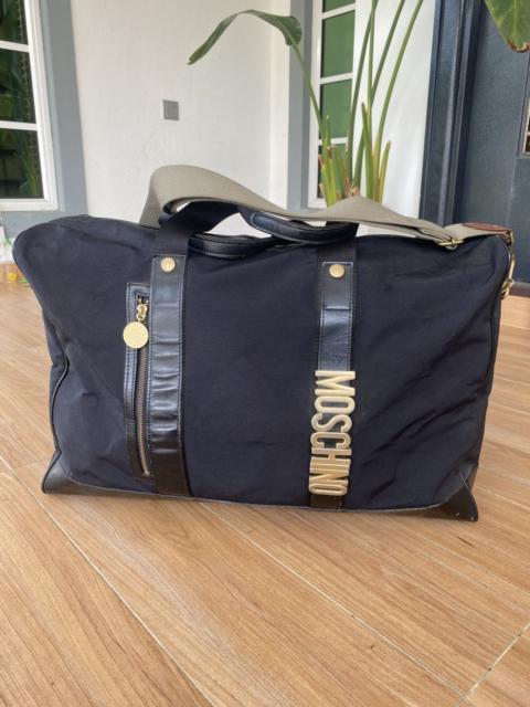 Moschino Authentic Vintahe Moschino Lugage Travel Bag