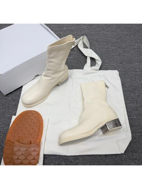 Guidi Guidi 788zi white back zip boots