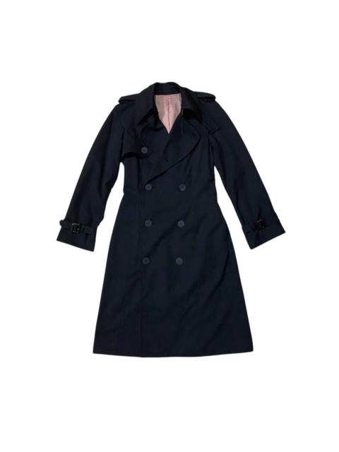 Jean Paul Gaultier Jean Paul Gaultier Femme Double Breasted Wool Trench Coat