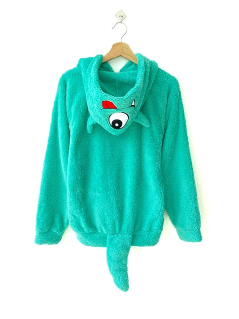 Other Designers Japanese Brand - Honey Manile Cartoon Eye Deep Pile Fleece Hoodies