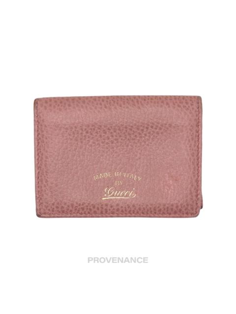 GUCCI Gucci Pocket Organizer Wallet - Powder Pink