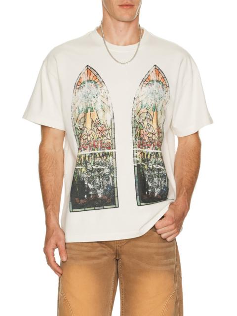 WHO DECIDES WAR Faded Jersey Tee