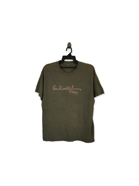 Other Designers Vintage - Vintage Y2K Paul McCarthy US Tour tee