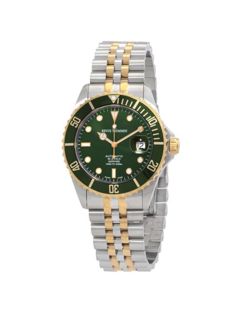 Other Designers Revue Thommen Diver Automatic Green Dial Men's Watch 17571.2244