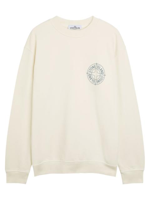 Stone Island Stone Island Logo-print Cotton Sweatshirt