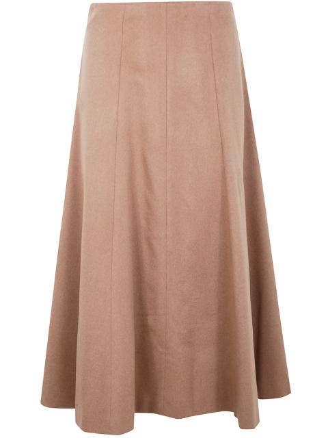 Max Mara "Geneve" Round Midi Skirt