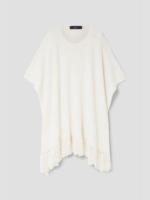 arch4 Jules fringed cashmere poncho