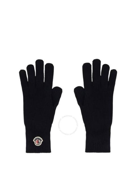 Moncler Moncler Logo-Patch Wool Gloves