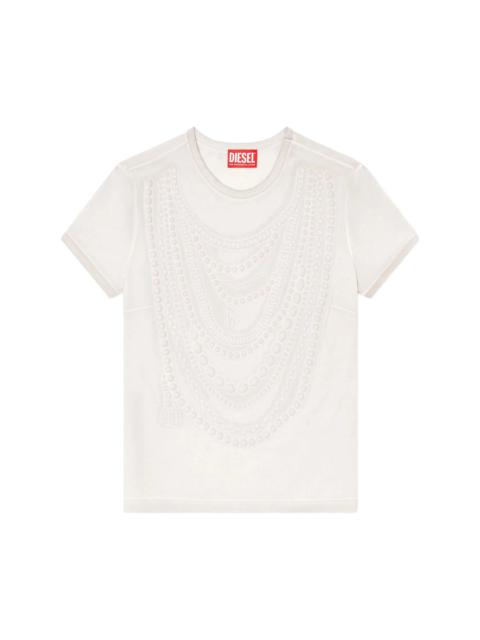 Diesel Diesel Grey Tops - T-Shirts & Jerseys Women