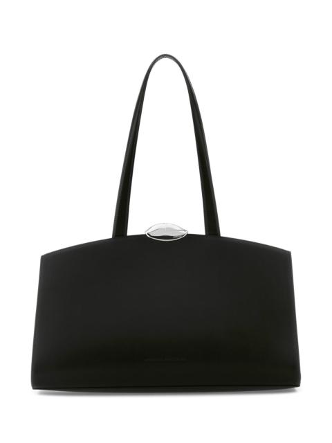 BENEDETTA BRUZZICHES Black  leather Serena shopping bag