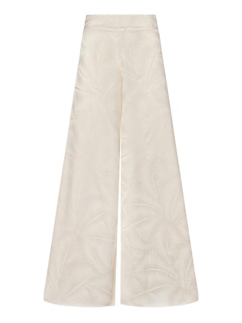 Johanna Ortiz Jacquard Musical Pants off-white
