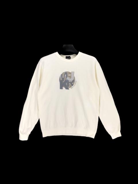 Other Designers Designer - MR JUNKO Embroidery Big Logo Sweatshirt #2253-88