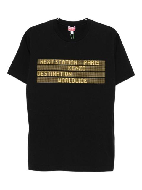 KENZO Kenzo Men T-Shirt With Kenzo City Print