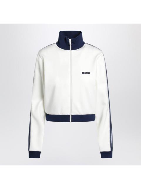 Prada Prada Ivory Technical Fabric Sweatshirt Women