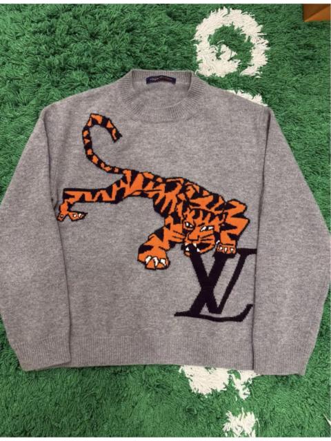 Louis Vuitton Louis Vuitton SS22 Tiger Instarsia Sweater 