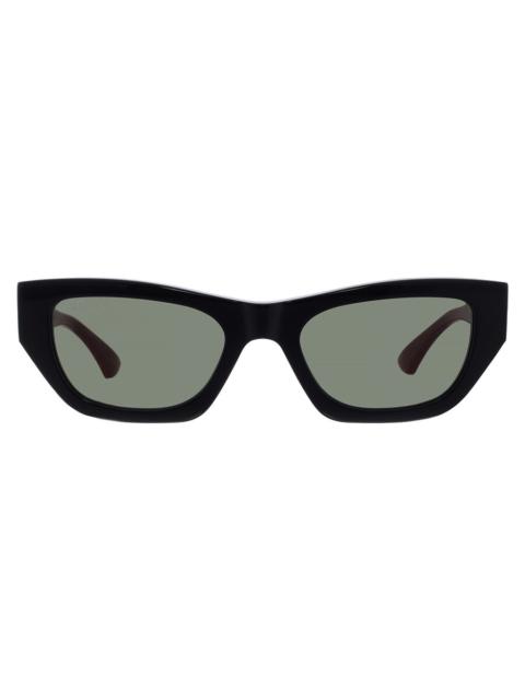 GUCCI Gucci Grey Cat Eye Ladies Sunglasses GG2116S 001 52