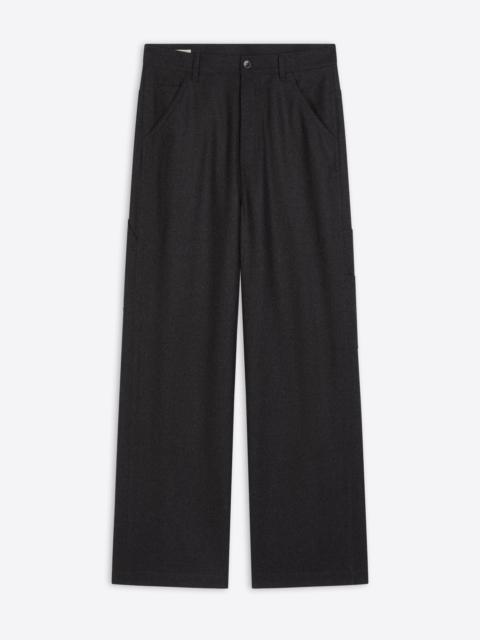 Dries Van Noten WOOL CARPENTER PANTS