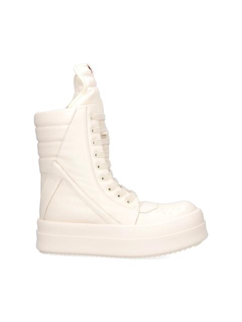 Rick Owens HIGH-TOP SNEAKERS "MEGA GEOBASKET"