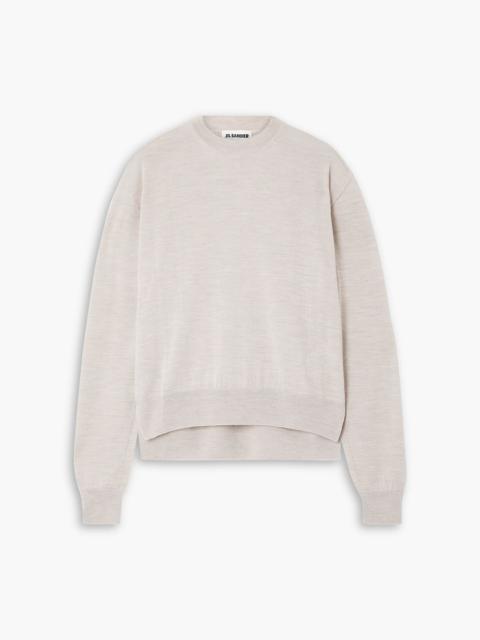 Jil Sander Cashmere, wool and silk-blend sweater