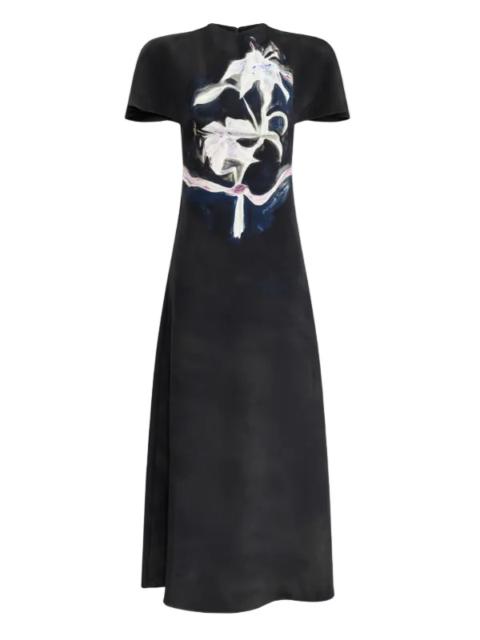 Altuzarra Daisy Dress in Black Lily