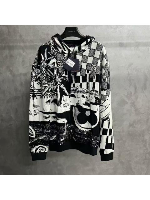 Louis Vuitton Louis Vuitton's latest black Paris patchwork jacquard design