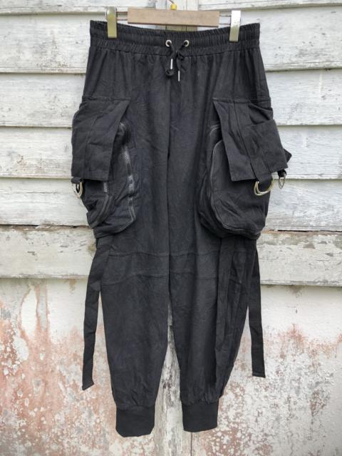 Other Designers Japanese Brand - Ninght Eit Gas Mask Cargo Bondage Strap Pant