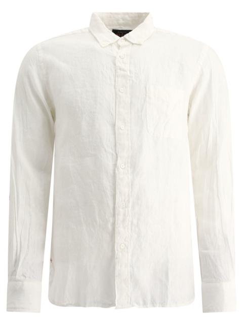 Oxford Linen Shirt Shirts White