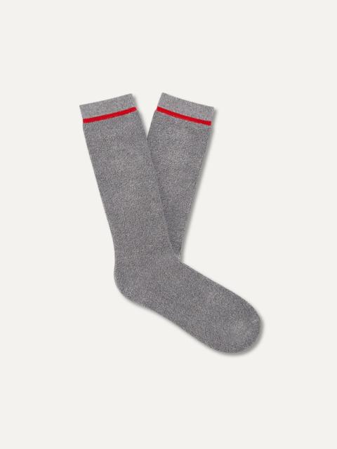 UGG ® Men's Kyro Cozy Crew Sock Bamboo Rayon in Marled Grey