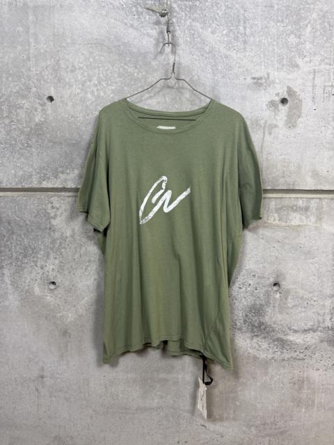 Greg Lauren Greg Lauren Short Sleeve Logo Crew Neck Tee