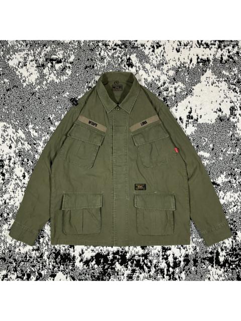 WTAPS WTAPS JUNGLE LS SHIRT. COTTON. RIPSTOP