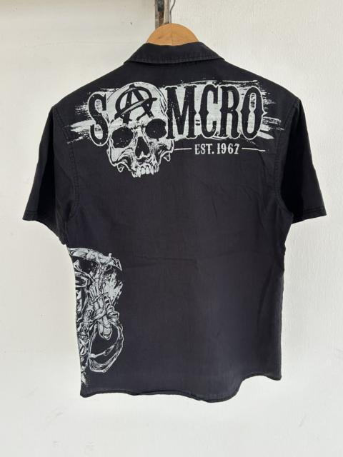 Other Designers Other - Sons of Anarchy Button Up Shirt