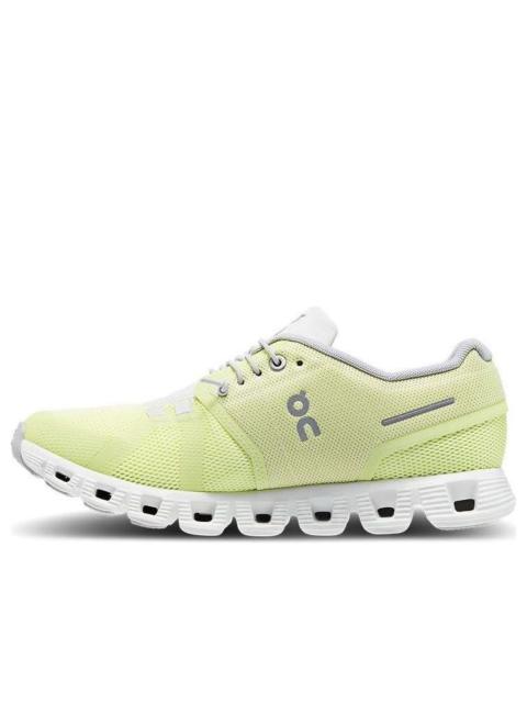 (WMNS) On Running Cloud 5 'Yellow Frost' 59.98372