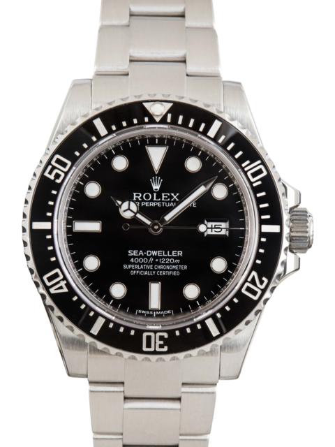 Rolex 116600 Sea-Dweller Ceramic Black Bezel