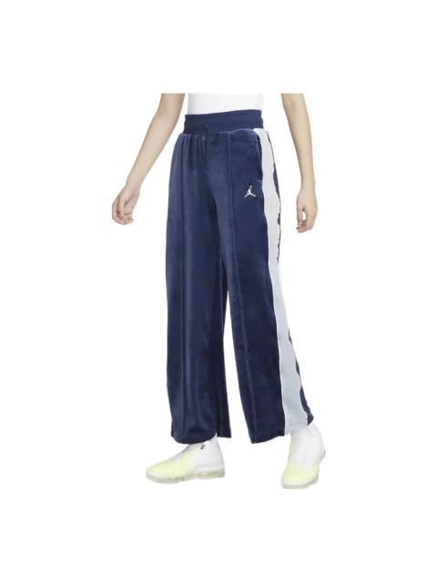 Jordan (WMNS) Air Jordan Flight Velour Pant 'Blue' DV1405-410