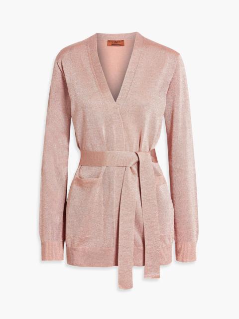 Missoni Metallic knitted cardigan