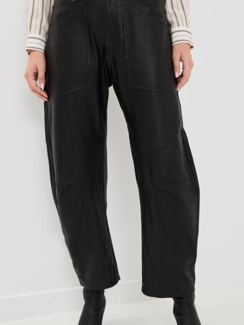 NILI LOTAN Shon Leather Pants