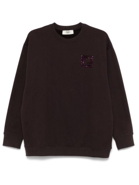 FENDI `FF` Embroidery Sweater