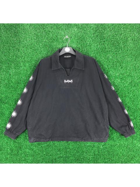 Other Designers Outdoor Style Go Out! - Fourforty Embroidered Pullover Sweater